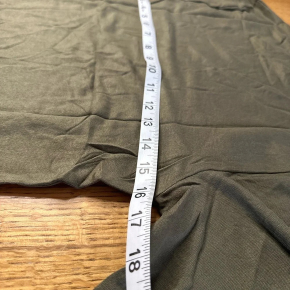 ARTICLES OF SOCIETY NWT olive green mock neck pocket front short sleeve Small - Picture 9 of 11